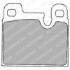 DELPHI LP1230 Brake Pad Set, disc brake